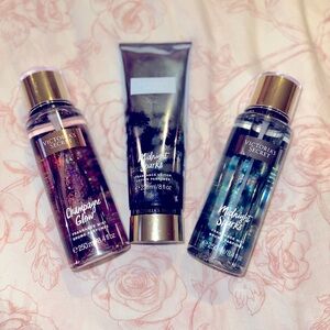 Victoria’s Secret CHAMPAGNE GLOW & MIDNIGHT SPARKS